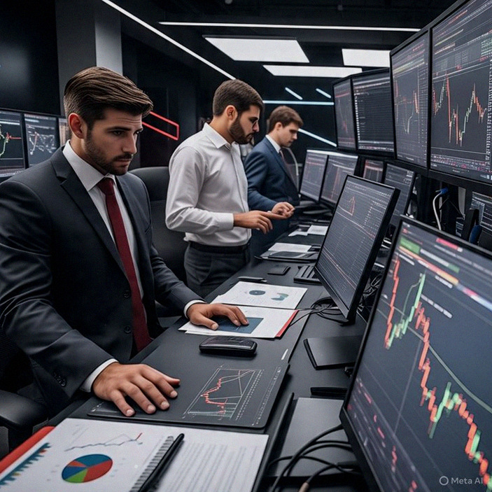 Analyst opening a saved template
